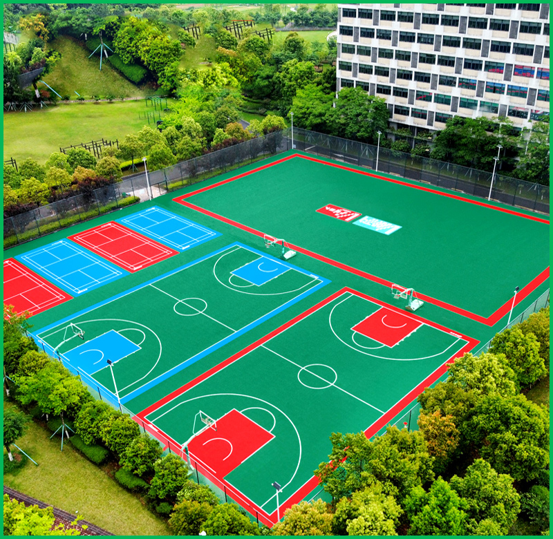 籃球場(chǎng)拼裝運(yùn)動(dòng)地板